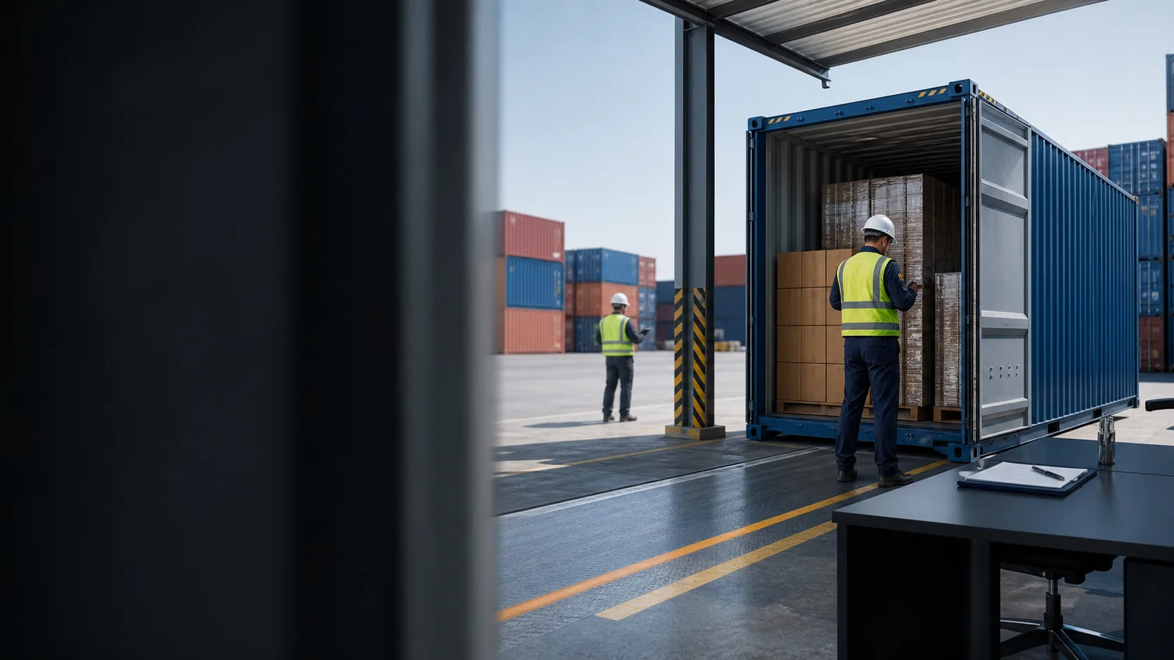 Cargo inspection and logistics coordination
