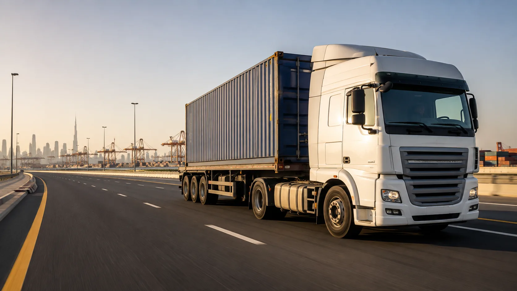 Land Freight logistics operation