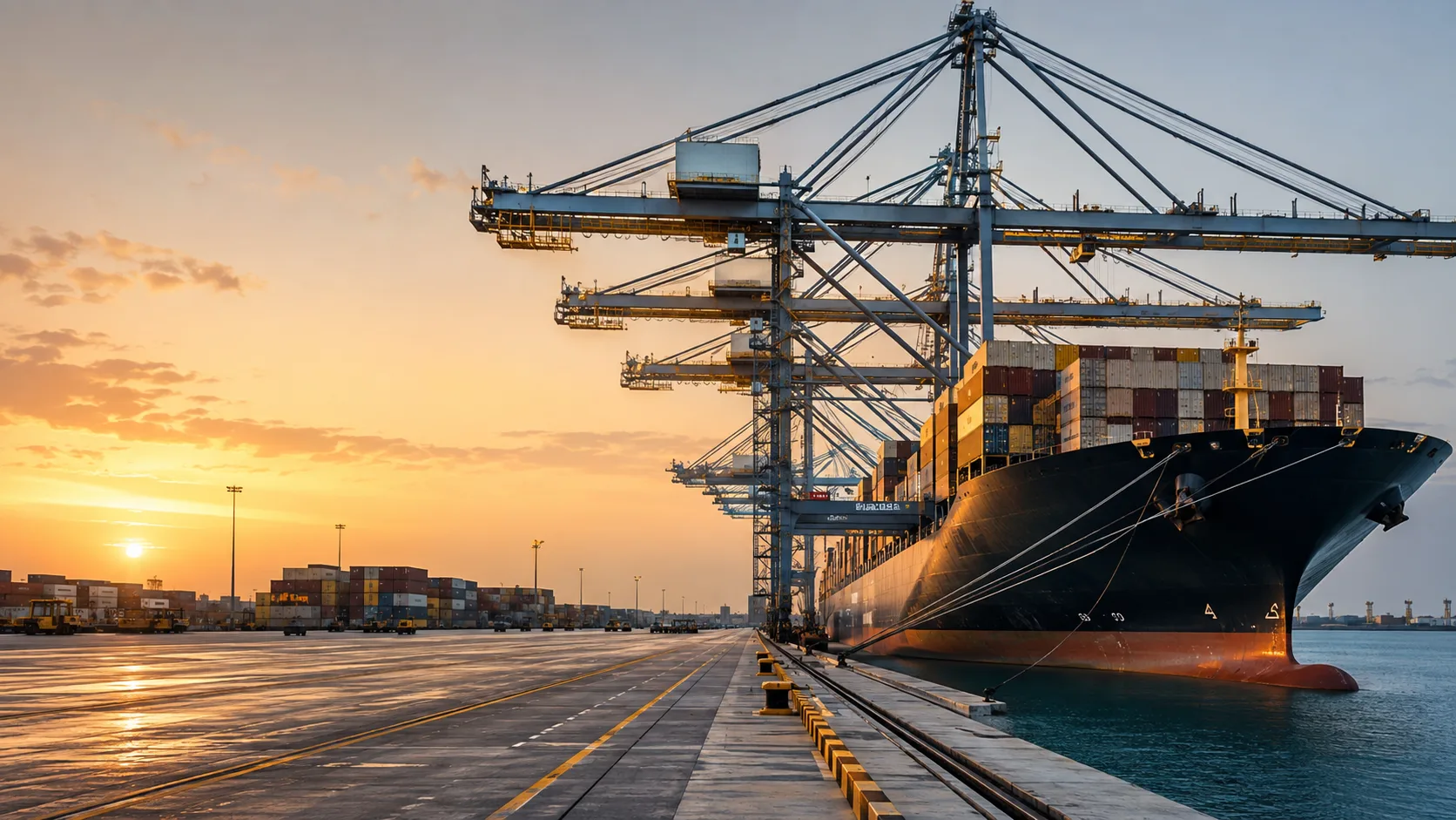 Sea Freight logistics operation